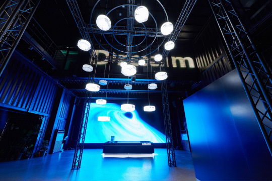 3일 드리미 X40 울트라 발표회가 열린 서울 강남구 복합문화공간 SJ 쿤스트할레 행사장 모습. 드리미 제공